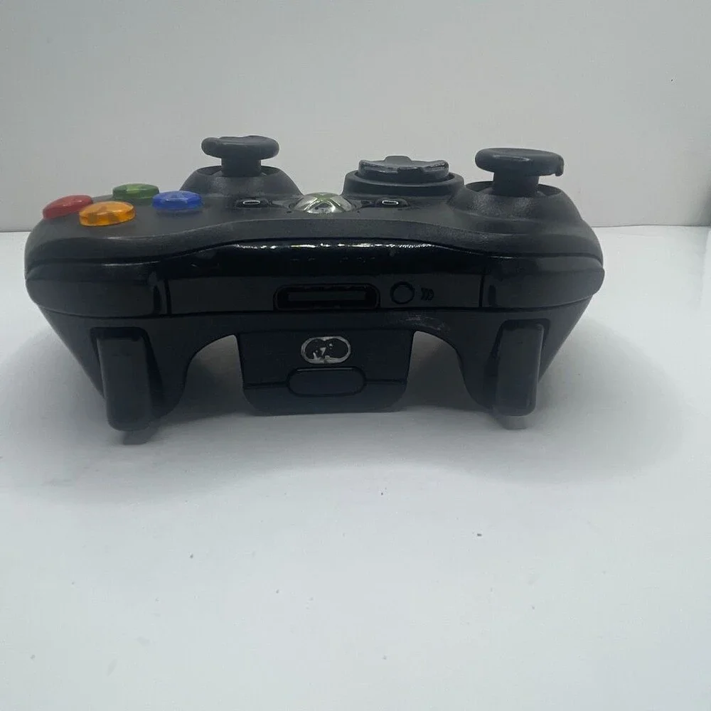 OEM Black Xbox 360, Microsoft Xbox Wireless Rumble Controller 1403
